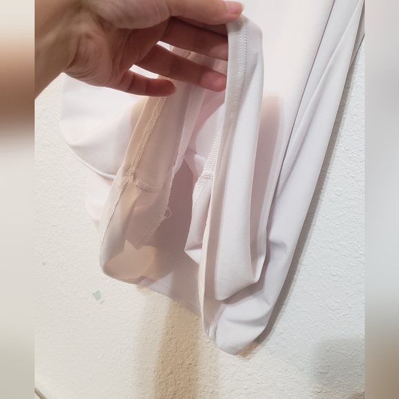 Fashion Nova, Cami slip dress in white. Double linned size 2XL - Picture 5 of 7